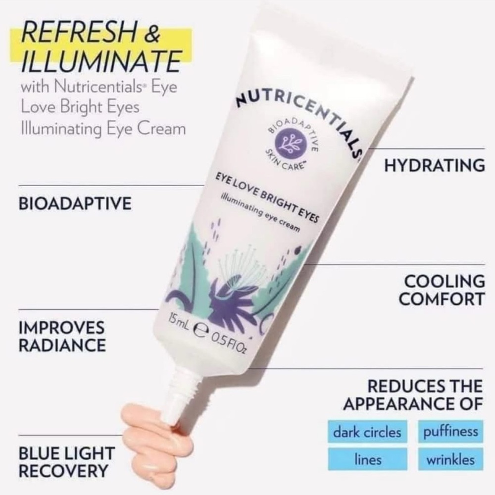 Eye Love Bright Eyes Illuminating Eye Cream - White
